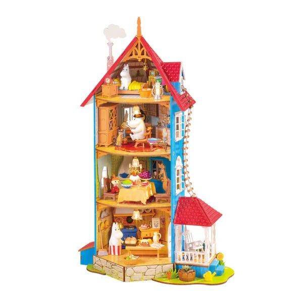 Rolife Moominhouse DIY Miniature Dollhouse Kit