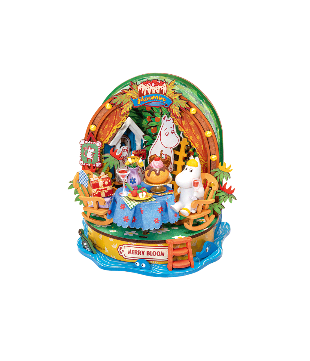 Rolife Snorkmaiden's Garden Party DIY Miniature Dollhouse Kit