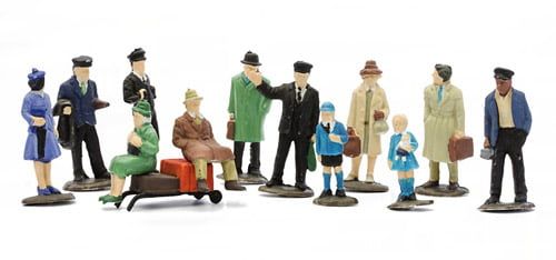 Kitmaster Platform Figures Kit
