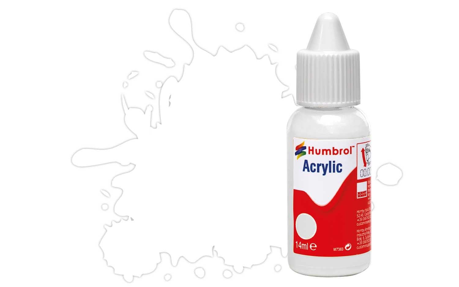 Humbrol Acrylic Dropper Bottles 14ml - Gloss Varnish