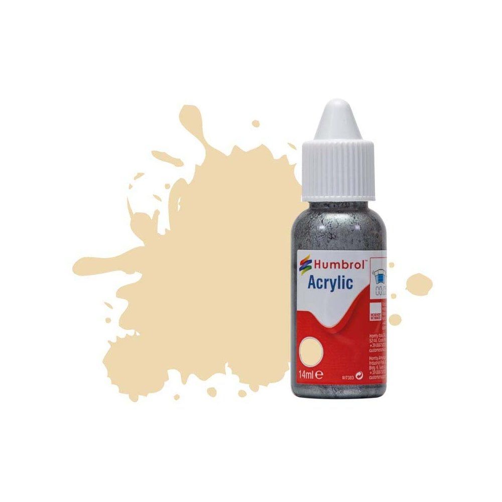 Humbrol Acrylic Dropper Bottles 14ml - Satin Finish