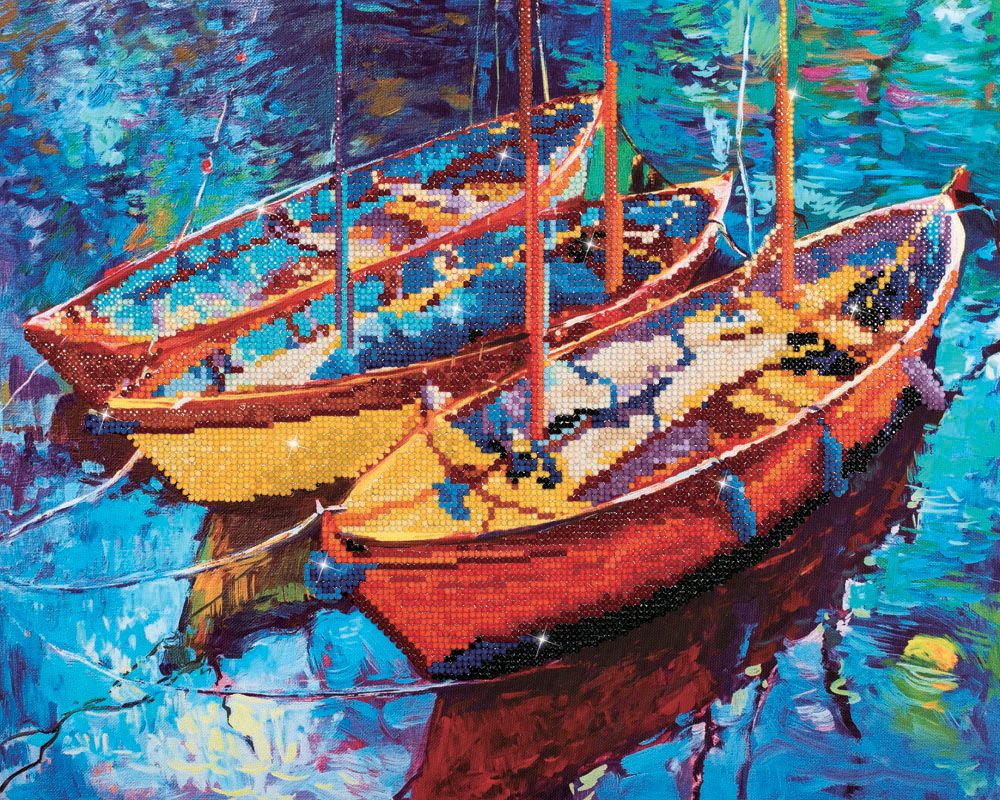 Diamond Dotz Dream Boats Diamond Painting Kit