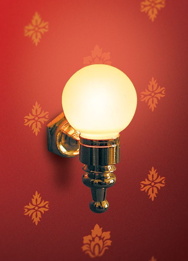 12V Wall Lamp for 12th Scale Dolls House