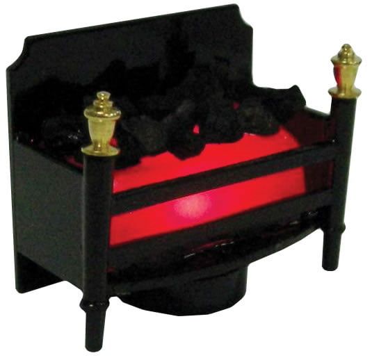 3V LED Flickering Fireplace for 12th Scale Dolls House