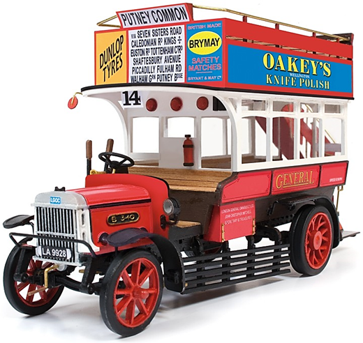 Occre 1/24 Scale London B-Type Bus Model Kit