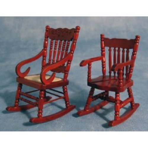 Rocking Chairs, 2 pieces for 12th Scale Dolls House