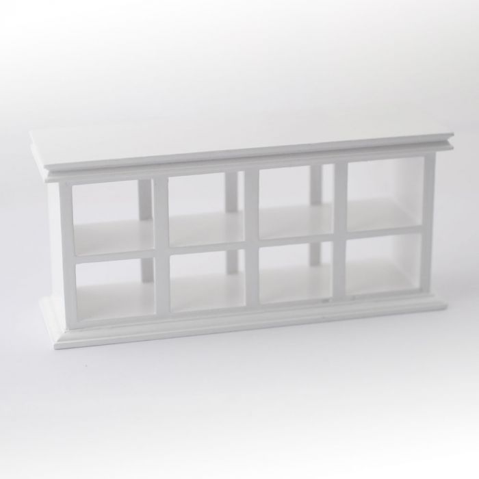White Shop Counter for 12th Scale Dolls House