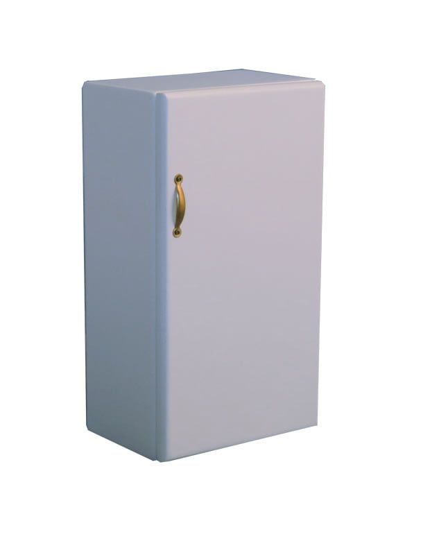 Small Opening White Fridge for 12th Scale Dolls House