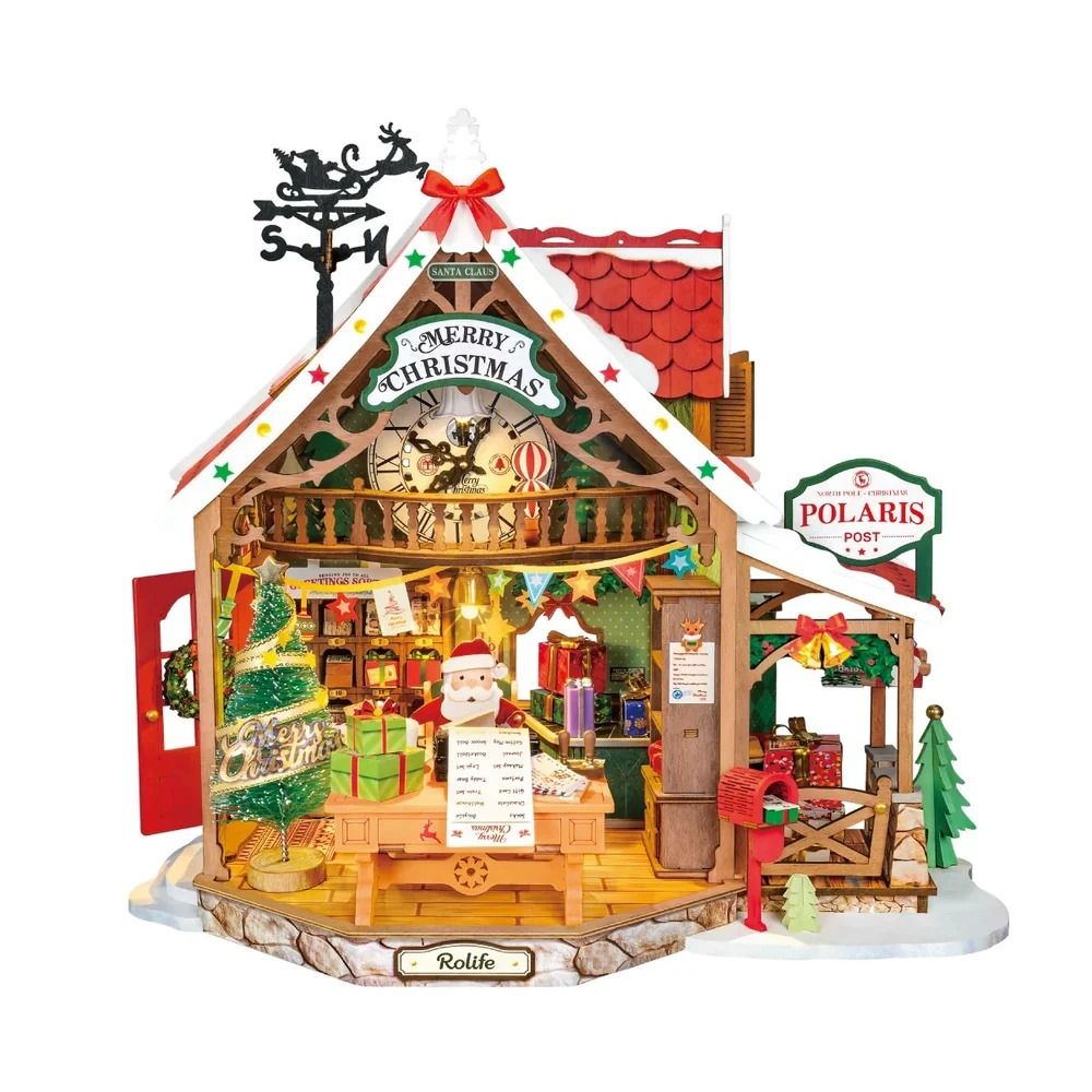 Rolife Polaris Post DIY Miniature Dollhouse Kit
