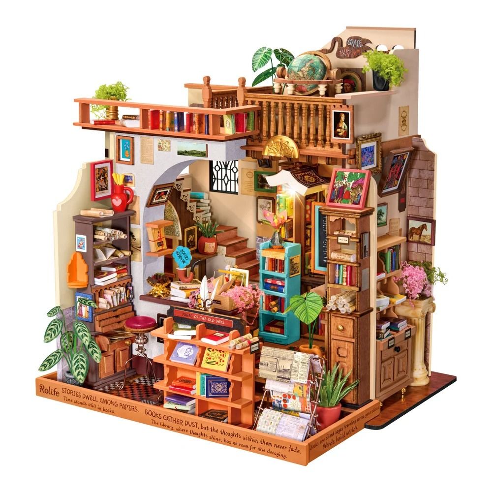 Rolife Pagestory Books DIY Miniature Dollhouse Kit