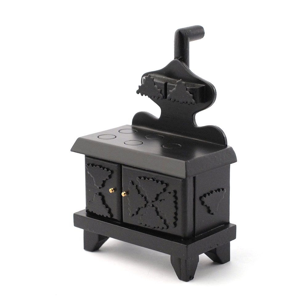 Victorian Stove with Hotplates for 12th Scale Dolls House