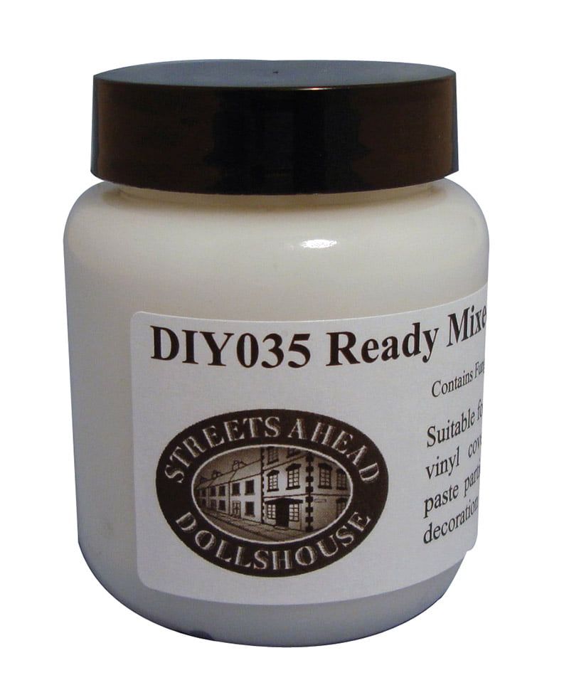 Wallpaper Paste For Dolls Houses 100ml Ready Mixed Adhesive