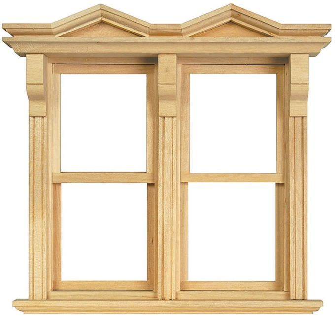 Double Sash Window for 12th Scale Dolls House