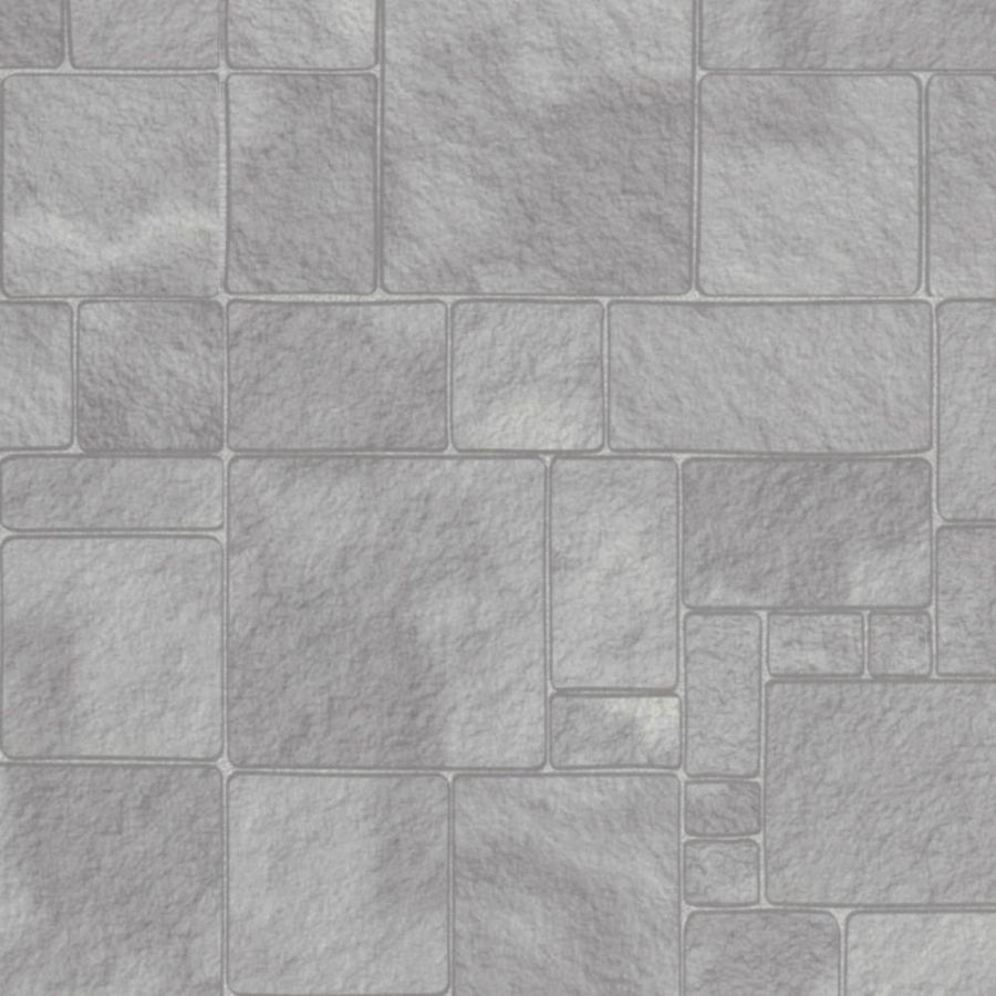 Worn Flagstone Flooring Paper for 1/12 Scale Dolls House
