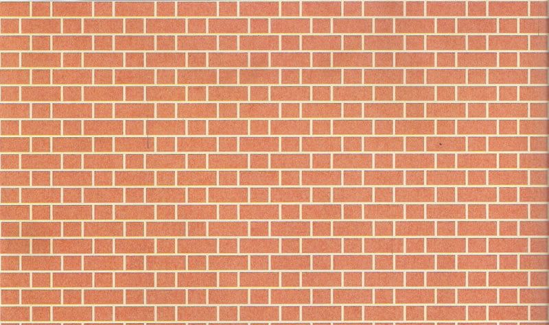 Red Brick Wallpaper for 12th Scale Dolls House