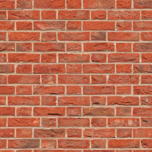 A3 Red Brick Flemish Bond Wallpaper for 12th Scale Dolls House