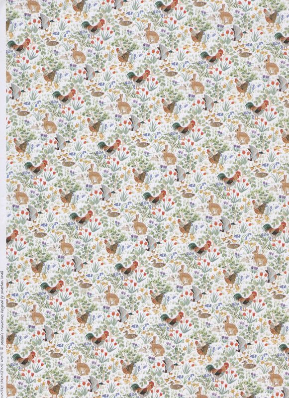 Springtime Wallpaper for 12th Scale Dolls House