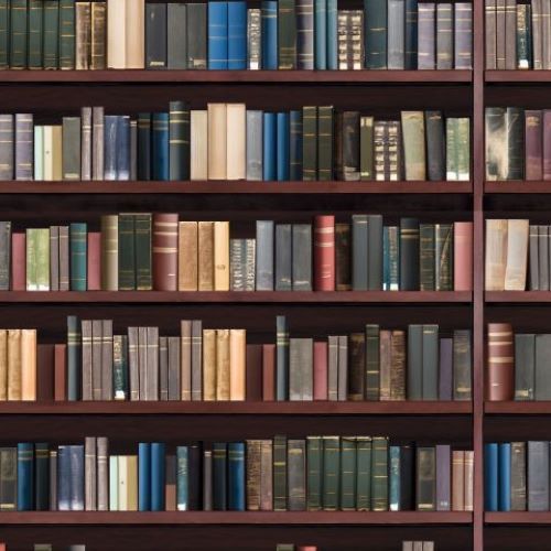 Traditional Library Shelves for 12th Scale Dolls House