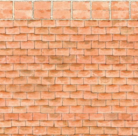 Embossed Georgian Roof Tiles for 12th Scale Dolls House
