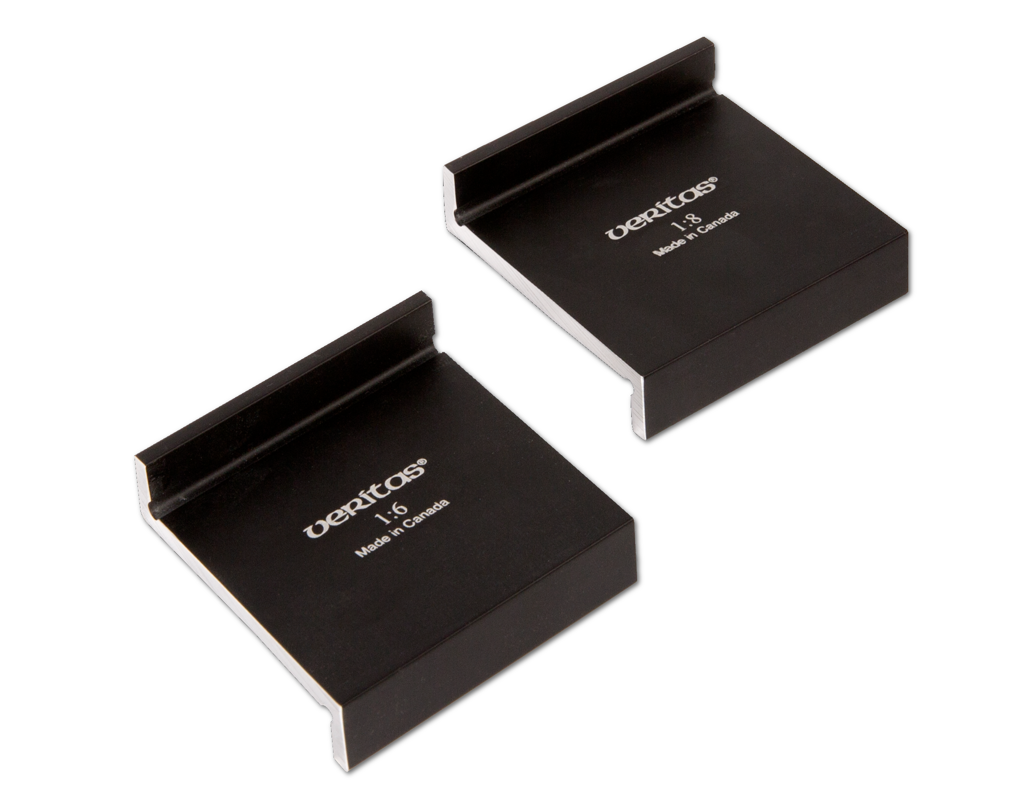 Veritas Dovetail Markers 1:6 for softwood and 1:8 for hardwood - Set of 2