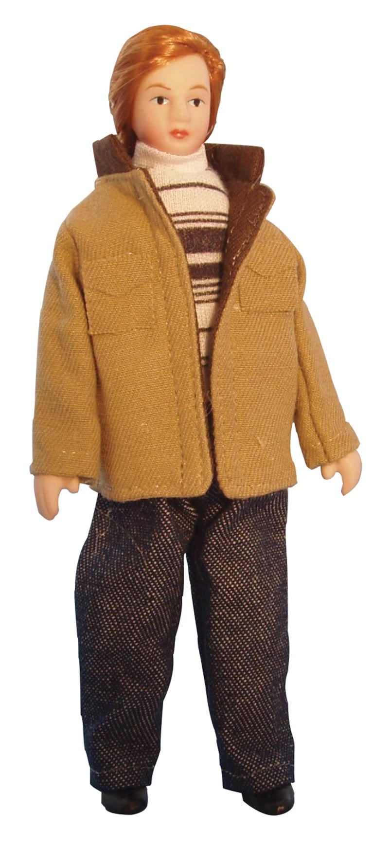 Modern Man In Jacket for 12th Scale Dolls House