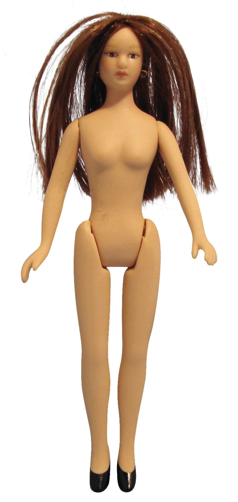 Undressed Porcelain Doll for 12th Scale Dolls House