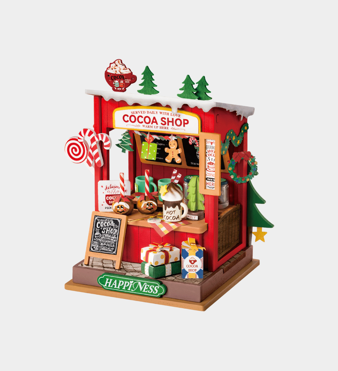 Rolife Cocoa Shop DIY Miniature House