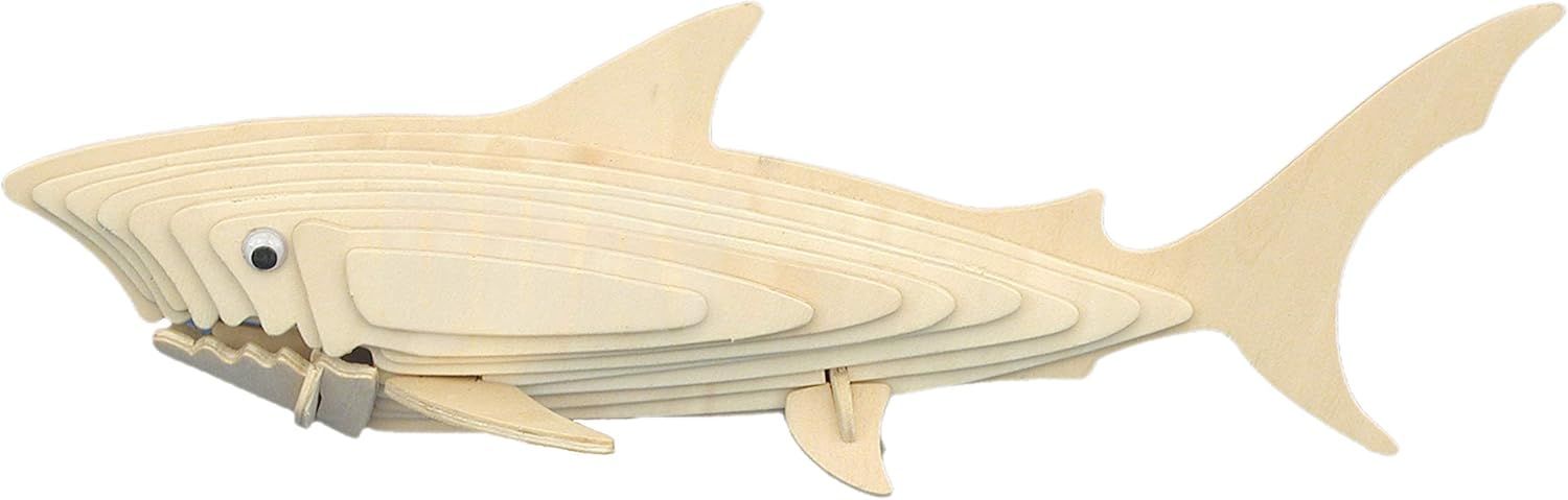 Quay Shark Wooden Model Kit