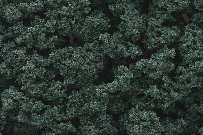 Woodland Scenics Dark Green Bushes