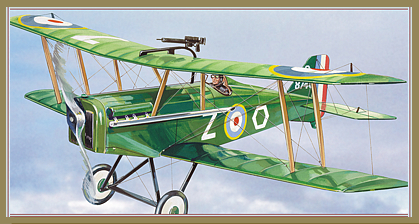 Guillows 1/14 Scale British Se5-a Balsa Model Kit