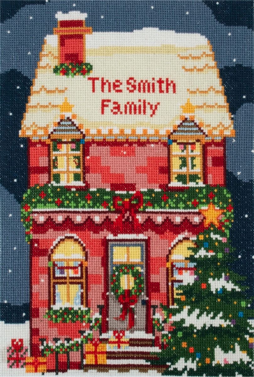 Trimits Festive Home Large Counted Cross Stitch Kit