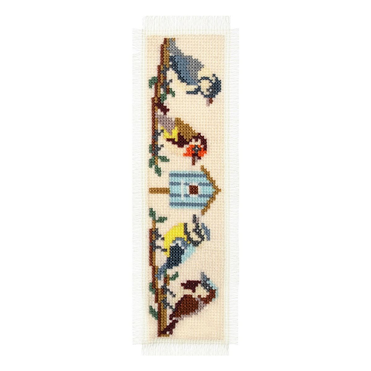 Trimits Bird Counted Cross Stitch Bookmark Kit