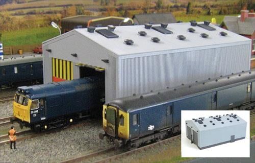 Fordhampton Locomotive Depot Kit OO Gauge