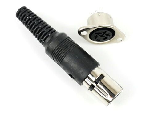 Gaugemaster PS6 6-Way DIN Plug/Socket