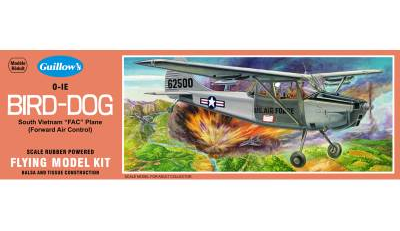 Guillows 1/24 Scale Bird Dog Balsa Model Kit