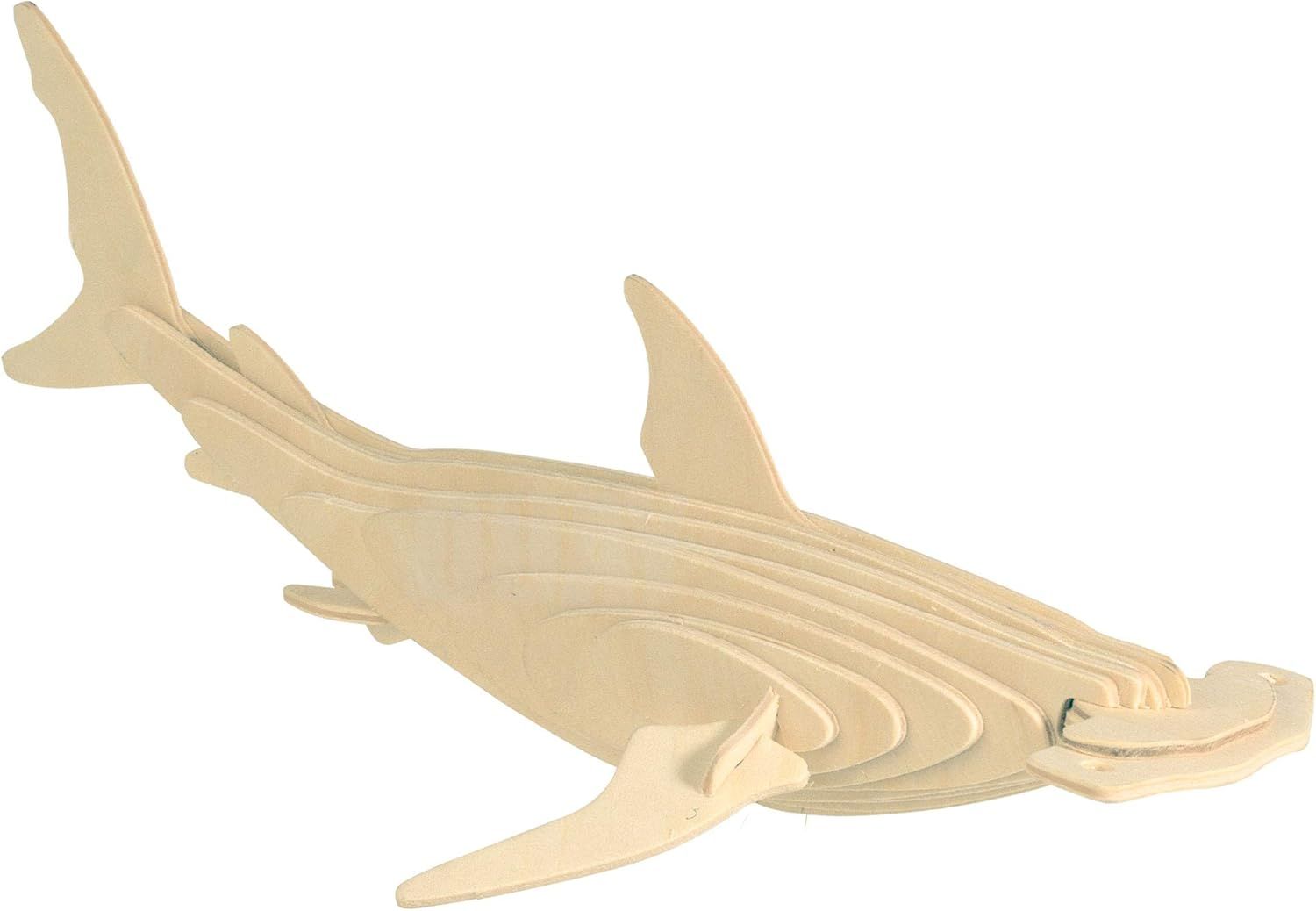 Quay Hammerhead Shark Wooden Model Kit