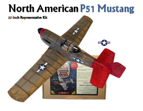 Hensons North American Mustang P51 Model Kit