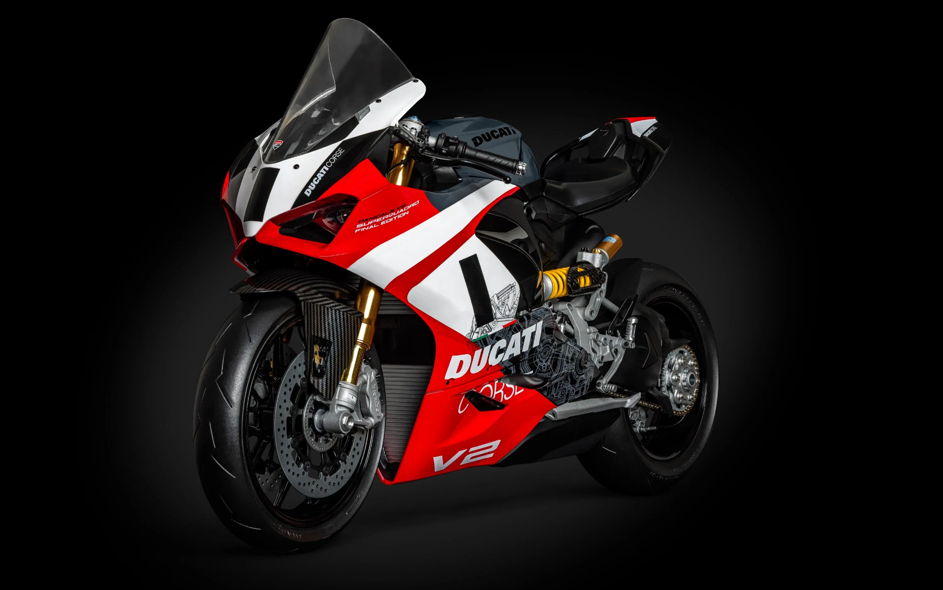 Pocher 1/4 Scale Ducati Panigale V2 Superquadro Model Kit