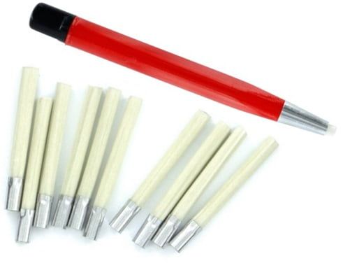 Hobbies Glass Fibre Brush Plus 10 Refills