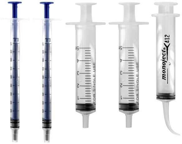 Hobbies 5 Piece Syringe Set