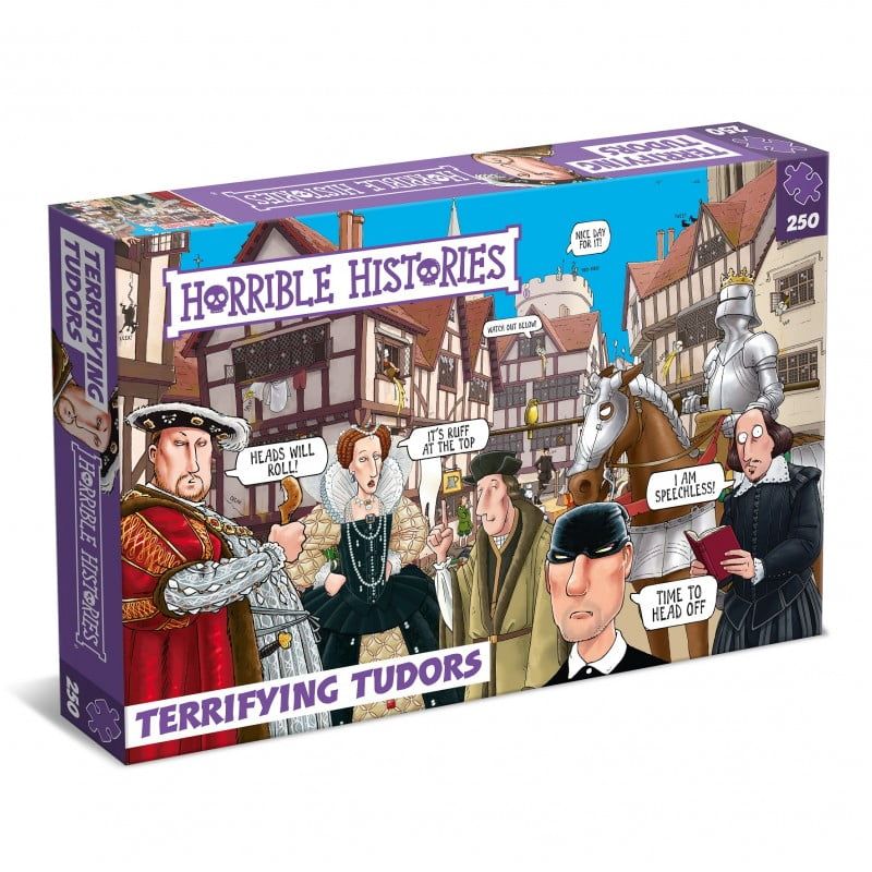 Horrible Histories Terrifying Tudors 250 Piece Jigsaw
