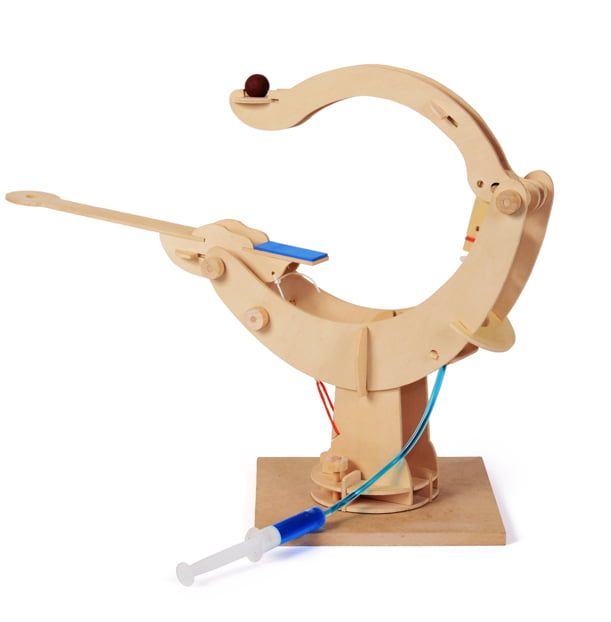 Pathfinders Hydrapult Wooden Fluid-Power Catapult Kit