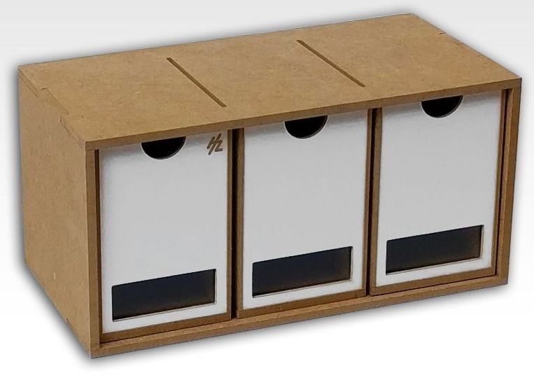 Hobbyzone 3 Drawers Module Portrait Orientation
