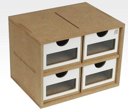 Hobbyzone 4 Drawer Module 20cm Wide