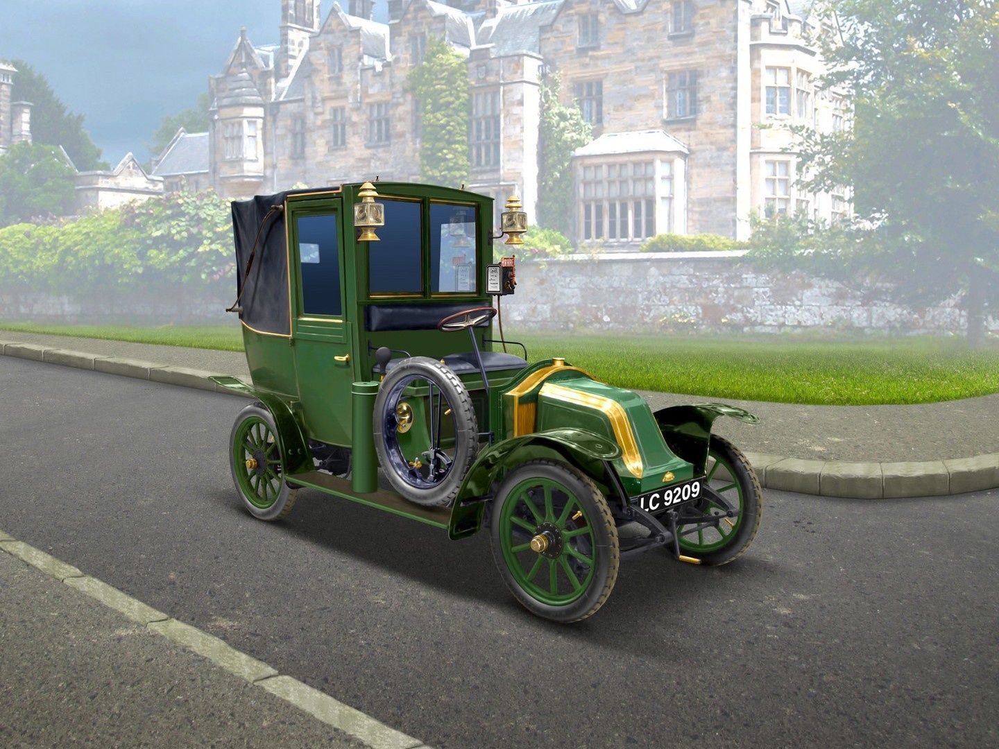 ICM 1/24 Scale Type AG 1910 London Taxi Car Model Kit