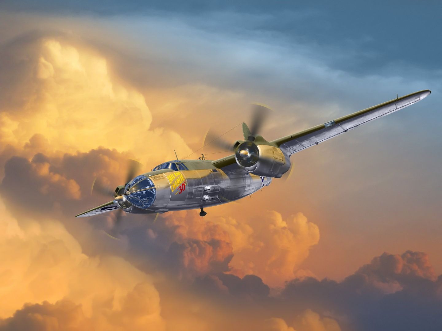 ICM 1/48 Scale ‘Last Marauder’ B-26 Marauder WWII Bomber Model Kit