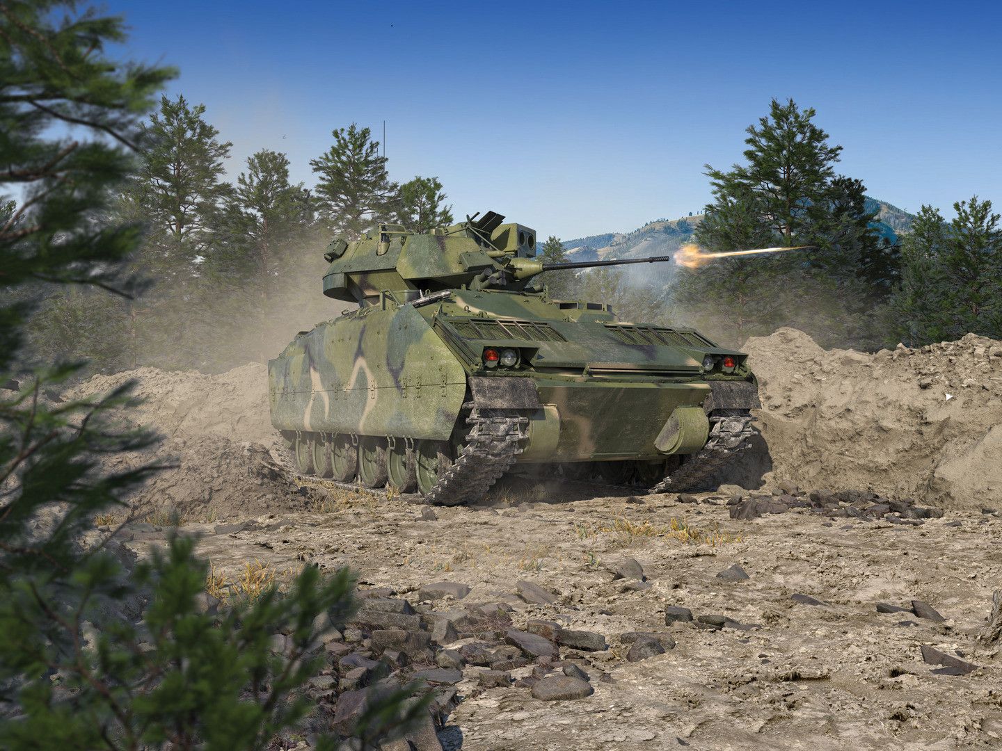 ICM 1/72 Scale M3 Bradley U.S. Cavalry Fighting Vehicle Model Kit