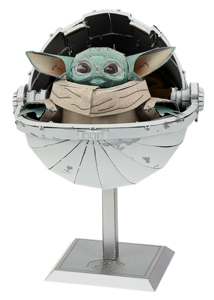 Metal Earth The Child Baby Yoda 3D Metal Model Kit