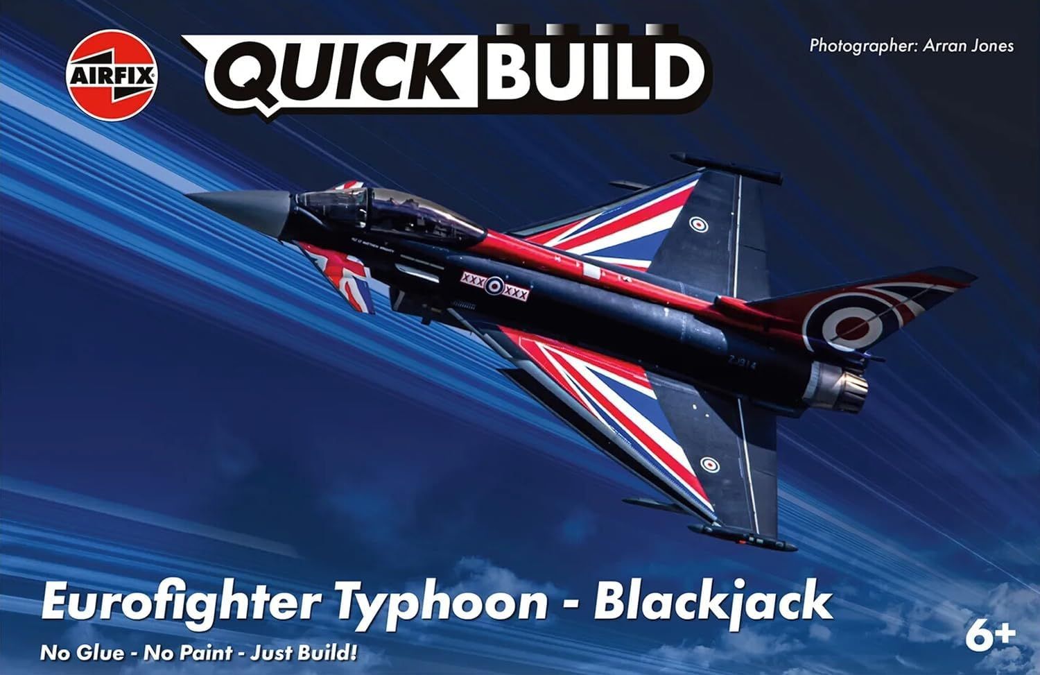 Airfix QUICKBUILD Eurofighter Typhoon - Blackjack Model Kit