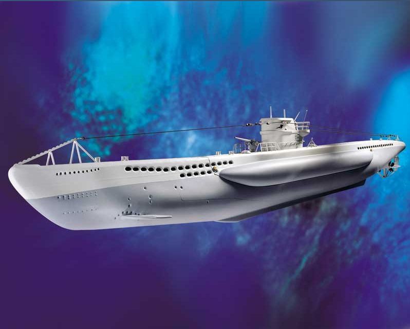 Krick 1/60 Scale U-Boat Type VII b Submarine Mdoel Kit